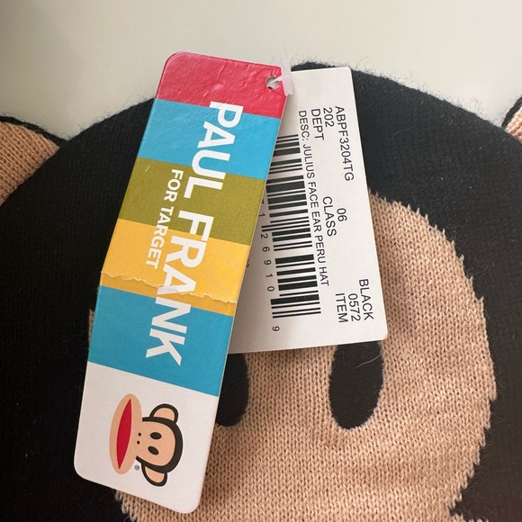 COPY - New Paul Frank Youth size 4-16 Toque - Picture 2 of 5